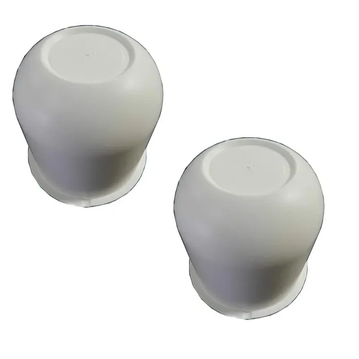 Reliable Aftermarket Parts Our Name Says It All (2) White Hub Center Cap 3.125‘ Travel Camper Trailer Truck Cover Rim Hubcap