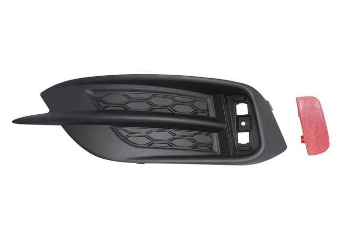 Replacement Passenger Side Rear Bumper Reflector And Grille Cover Bezel Rh For 2016 2017 2018-2021 Honda Civic Sedan