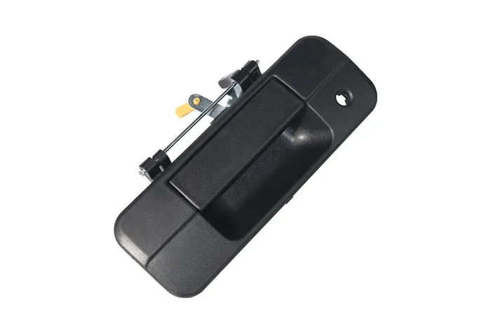 Replacement Tailgate Handle Latch With Keyhole – Replaces 690900C040, 69090-0C040, 81213 – Compatible With Toyota Tundra 2007, 2008, 2009, 2010, 2011, 2012, 2013 – Liftgate Handle Trim With Clips
