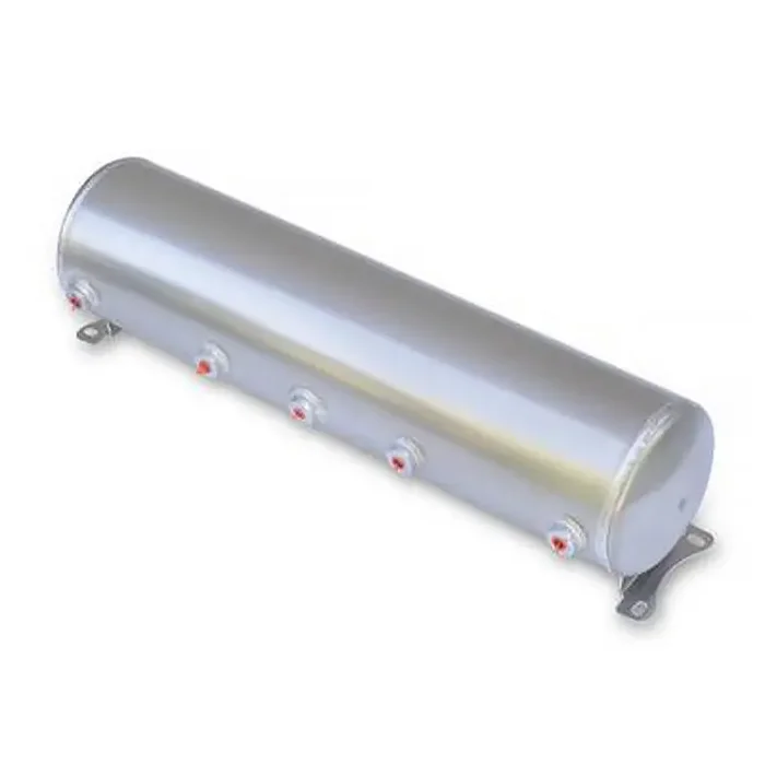 Ridetech 5 gallon aluminum air tank with four 1/4″ npt ports and one 1/8″ npt port. 31915100