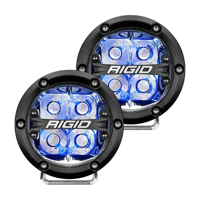 Rigid Industries 36115 Spot Light – Pair, Black