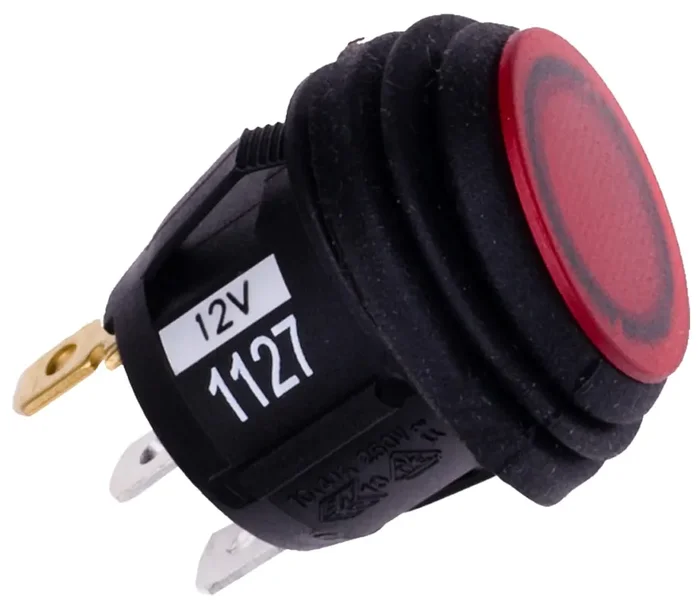 Rigid Industries 40191 Lighted Rocker Switch, Regular