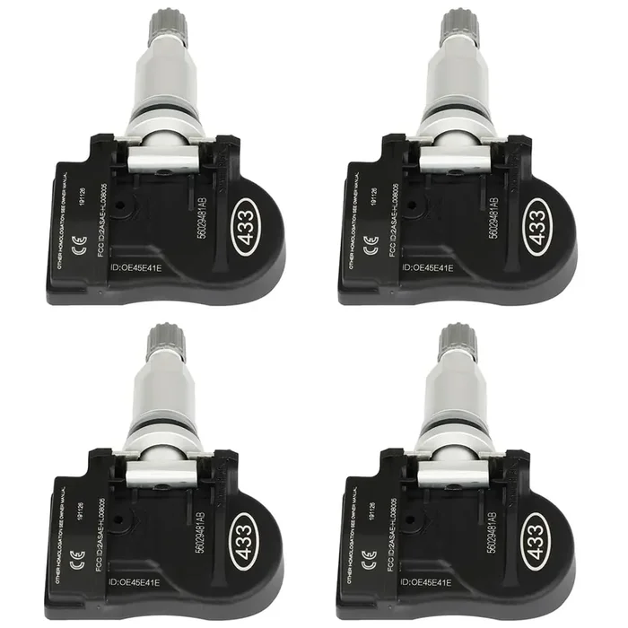 Roadfar Programmed Tire Pressure Monitoring System Sensor Tpms 433Mhz Fits For Dodge 4Pcs