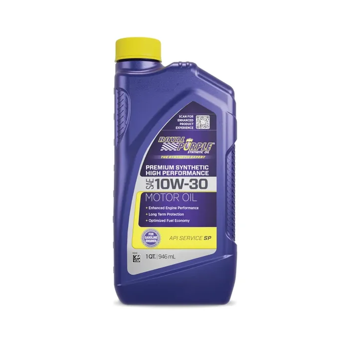 Royal Purple (06130-6Pk Api-Licensed Heavy Duty Sae 10W-30 High Performance Synthetic Motor Oil – 1 Quart, (Case Of 6)