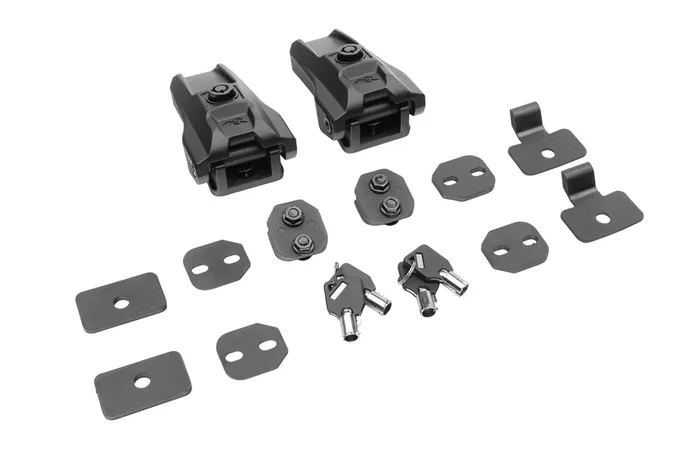 Rugged Ridge Gen 2 Hood Catches For Jeep Wrangler/Gladiator Locking 11210.32 Fits 2007-2025 Jeep Wrangler Jk/Jl; 2020-2025