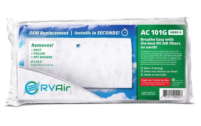 Rv Air Rv Ac Filter – Air Conditioner Replacement Filters – Travel Trailer Accessories – Air Cleaner For Camper – Rv Ac Vent Fil
