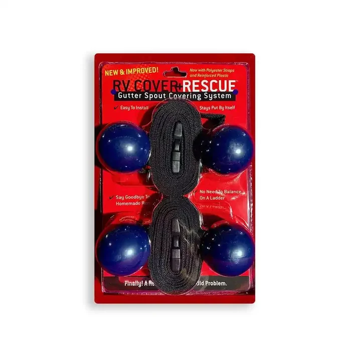 Rv Cover Rescue Rv Gutter Spout Cover System Protects Your Rv Cover From Gutter Spout Damage