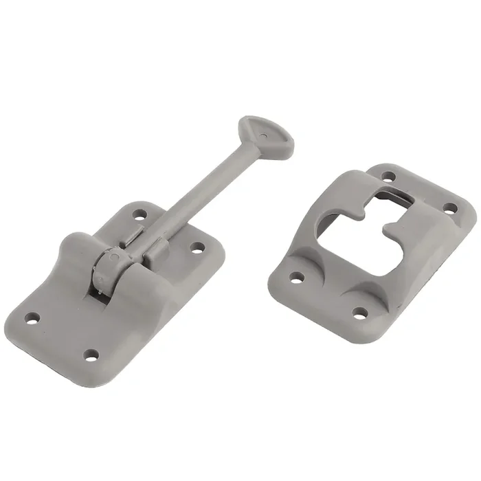 Rv Designer E234, Plastic Door Holder, T Style, 3-1/2 Inch, Grey, Entry Door Hardware
