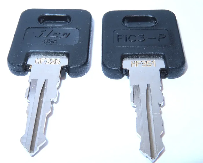 Rv Motorhome Trailer Keys Cut To Lock/Key Number From Hf326 T0 Hf351 Working Keys Travel Trailer Motor Home Toy Hauler Ilco Keys Hf347 Rv Keys