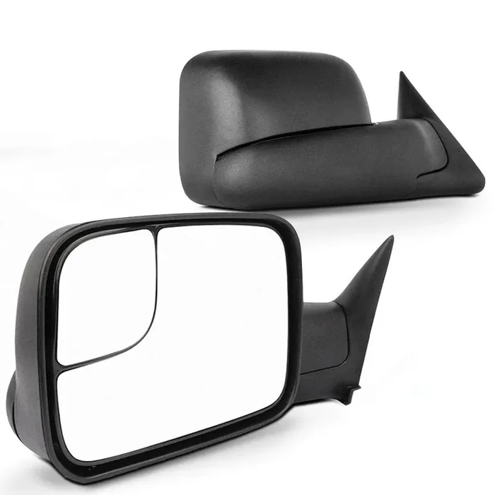 Scitoo Compatible Fit For Towing Mirrors 1994 1995 1996 1997 For Dodge For Ram 1500 2500 3500 Truck Black Power Operation Pair S