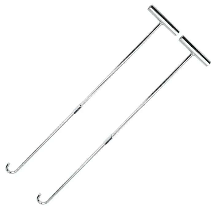 Scottchen Pro 5Th Wheel Pin Puller 32‘‘ Solid Steel With Chrome Plating Heavy Duty – 2Pack