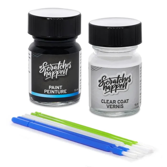 Scratcheshappen Exact-Match Touch Up Paint Kit – Pure White (Lc9A/0Q) For Volkswagen – Essential (Paint + Clear Coat)