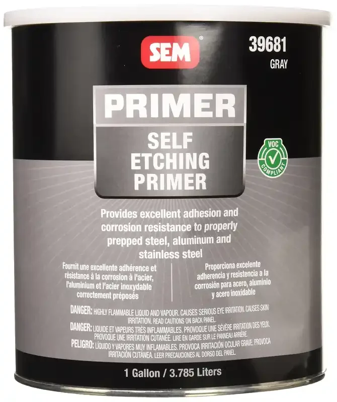 Sem 39681 Voc Grey Self Etching Primer – 1 Gallon