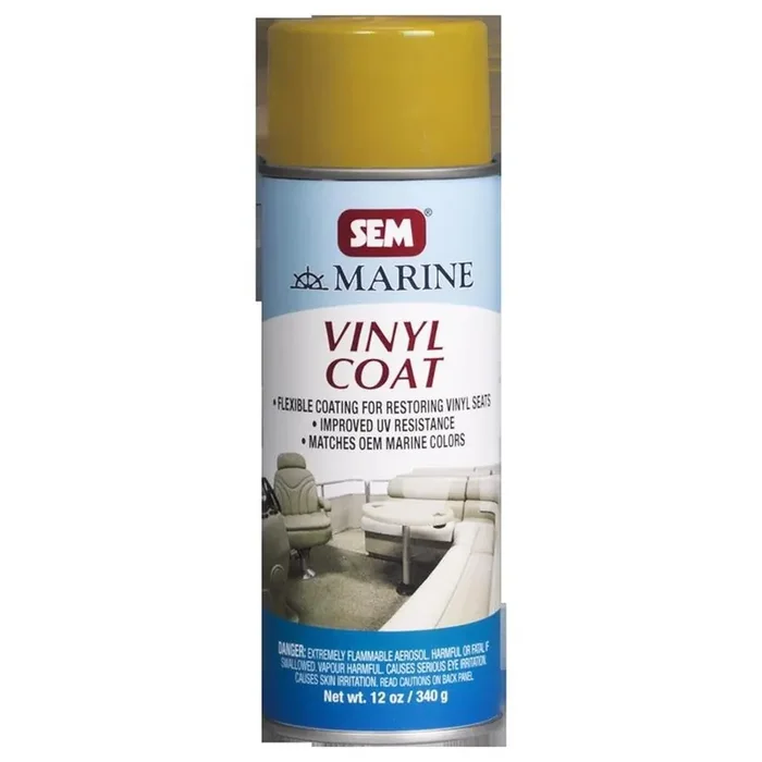 Sem M25113 Sea Ray Champagne Marine Vinyl Coat – 12 Oz.