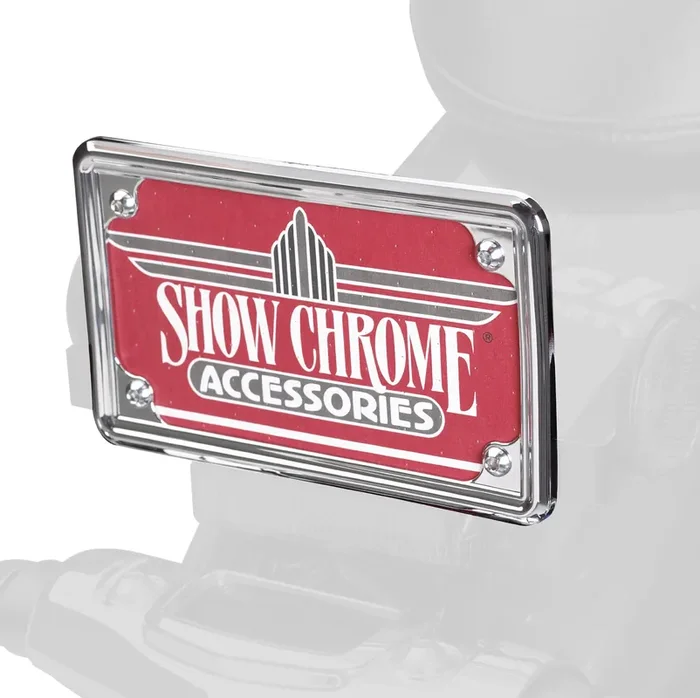 Show Chrome Accessories 4-253 Motorcycle License Plate Trim
