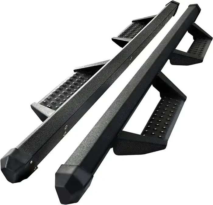 Smanow Running Boards Side Steps Compatible With 2005-2024 Nissan Frontier Crew Cab. Truck Side Steps Step Bars Made With Heavy Textured Powder Finish Coated Steel.