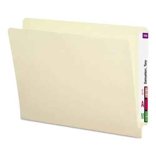 Smead End Tab File Folder 24210 – 9.50 X 12.25 – 0.75 Expansion – 0.19 – Manila – Manila – 50 / Box – Sfi Compliance