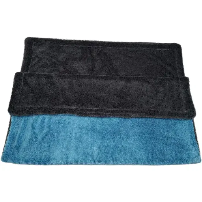 Softbatfy Double-Twist Pile Car Microfiber Drying Towel, 1200 Gsm Super Absorbent Professional Twist Loop Cloth, Large Automotiv