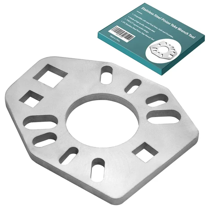 Sporthfish Stainless Steel Pinion Yoke Wrench Tool,Suitable For Various Styles Of Yokes,Axles,Flanges;Fits For Most Sockets Extr
