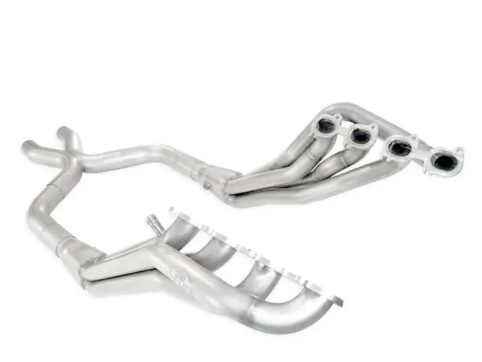 Stainless Works 07-2010 Shelby GT500 1-7/8″ Long Tube Headers with Off Road X pipe (Factory Connect)