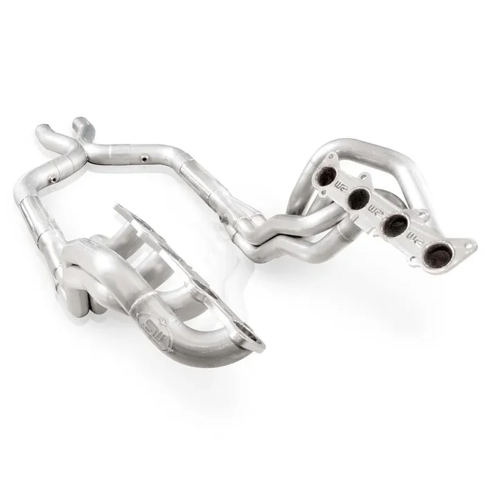 Stainless Works 2011-2014 Mustang 5.0L 1-7/8″ Longtube Headers with Off Road X Pipe (Factory Connect)