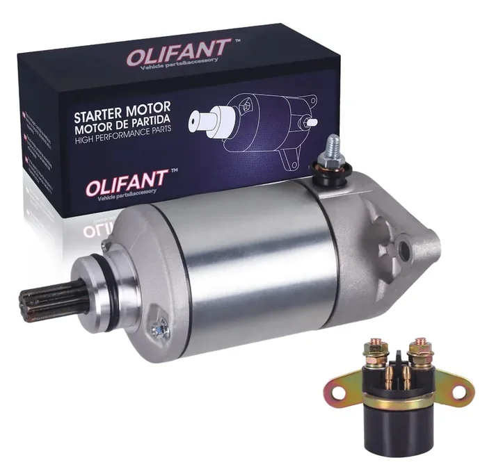 Starter Motor For Arctic Cat 250 300 Starter 2X4 4X4 Suzuki Quadrunner 250 1988-2002 Starter King Quad 250 300 Lt-F250 Lt-F300F 250Cc 300Cc Lt-4Wd 2Wd 4Wd