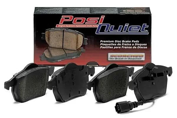 StopTech 05-2014 Mustang Posi-Quiet Semi Metallic Brake Pads (Rear)