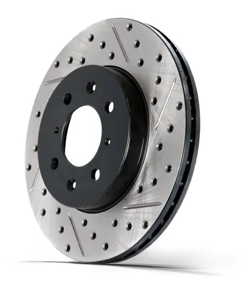 Stoptech 127-61109R 2015+ Mustang GT Slotted & Drilled Sport Brake Rotor (Rear-Right)