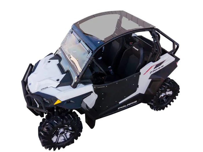 Superatv Dark Tinted Rzr Roof For 2021+ Polaris Rzr Trail 900 / S 900 / S 1000 1/4‘ Thick Polycarbonate Protects You And Passengers From The Elements While Increasing Visibility Usa Made