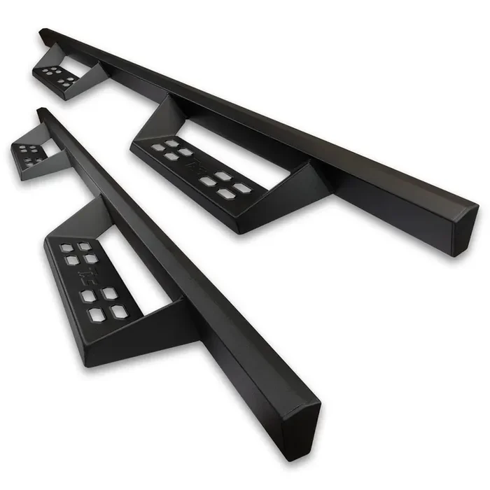 Tac Sniper Running Boards Compatible With 2020-2024 Jeep Gladiator Jt Truck Pickup 4‘ Drop Fine Texture Black Side Steps Nerf Bars Rock Slider Armor Off-Road Accessories (2Pcs)