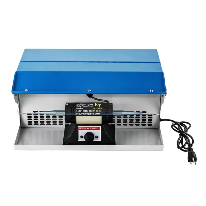 Tfcfl Dust Collector Bench Top Polisher Polishing Buffing Machine Tabletop Jewelry Making Polisher Buffer Dust Collector With Li