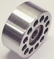 Thump Racing Double Bearing 76mm Billet Aluminum Idler Pulley