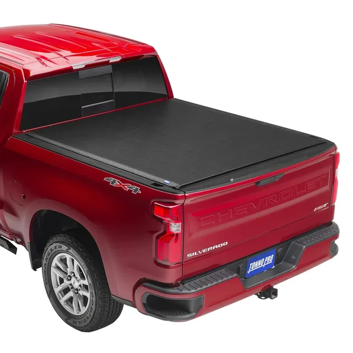 Tonno Pro Lo Roll, Soft Roll-Up Truck Bed Tonneau Cover Lr-1100 Fits 2019 – 2023 Chevy/Gmc Silverado/Sierra, Works W/ Multipro/Flex Tailgate 6‘ 7‘ Bed (79.4‘)