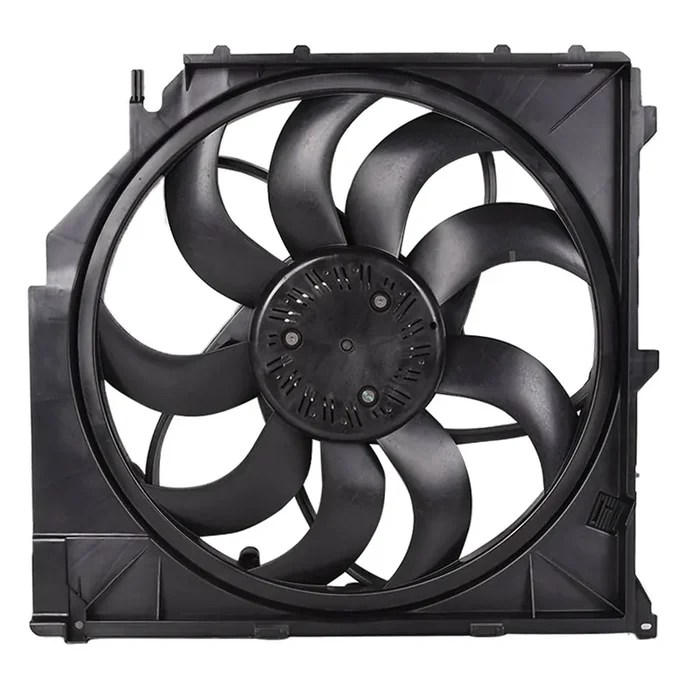 Topaz 600W 17113442089 Radiator Cooling Fan Brushless Motor Compatible With Bmw E83 X3 2004-2010