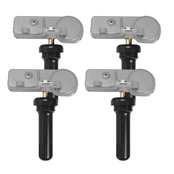 Tpms Sensor Gm, 4-Pack Tire Pressure Monitoring System Sensor For Buick Cadillac Chevy Gmc Pontiac Saturn, Sensor Oe 13581558 13586335 13598771 13598772
