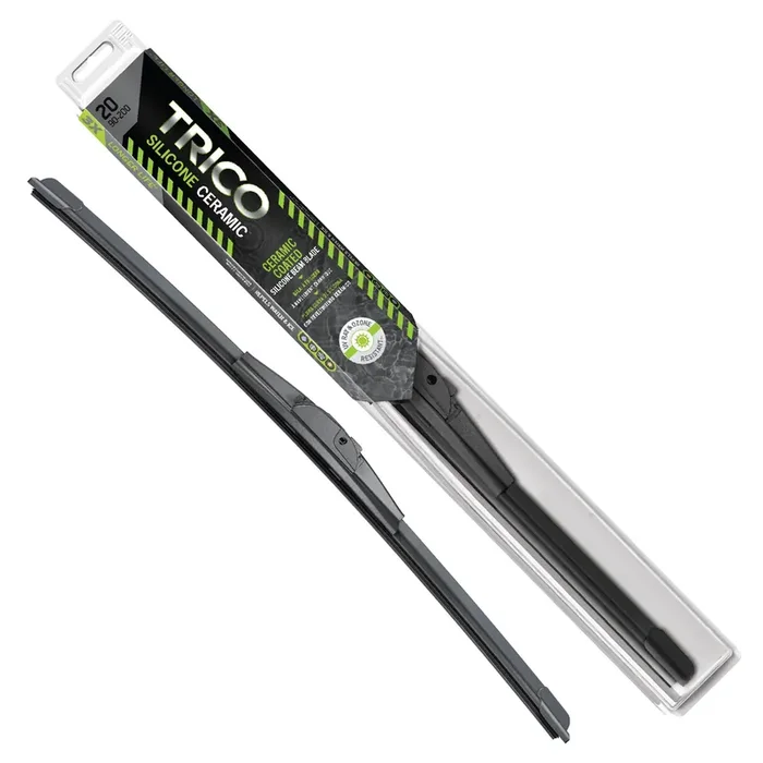 Trico Silicone Ceramic Coated 21‘‘ + 20‘‘ Super Premium Automotive Replacement Windshield Wiper Blades (Set Of 2), Passenger And