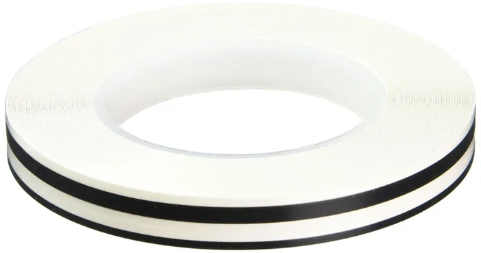 Trimbrite T0401 Multistripe 5/16‘‘‘‘ Tape Blk