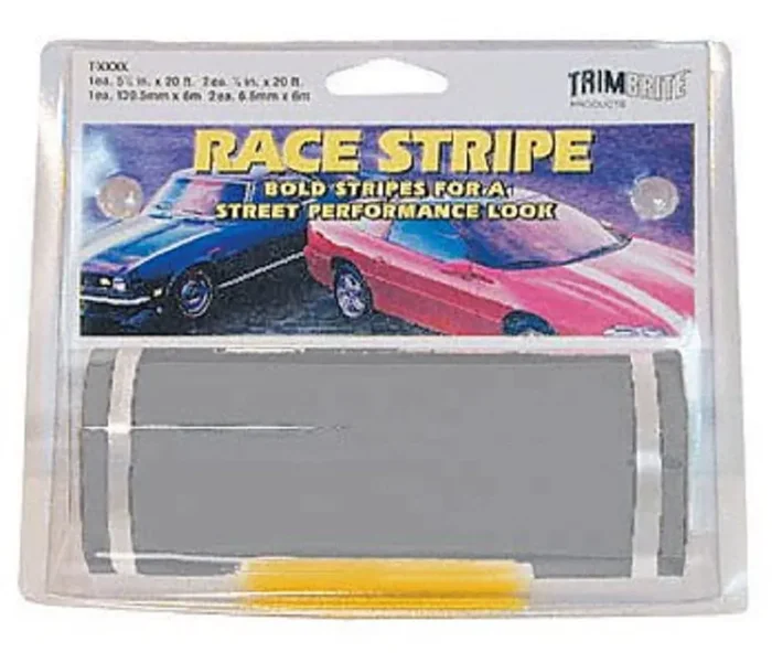 Trimbrite T1312 Race Stripe Silver 6‘‘‘‘ X20‘