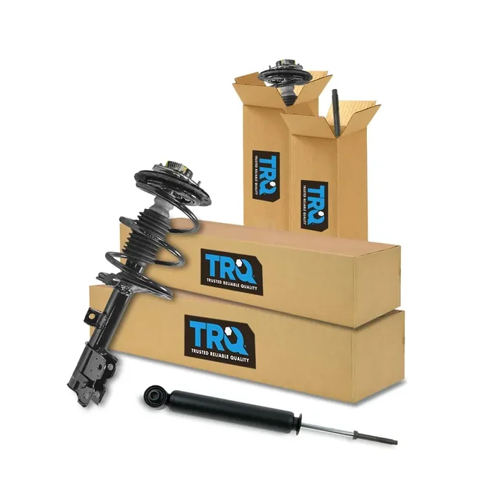 Trq Front And Rear Complete Strut Assembly & Shock Absorber Kit Complete Strut & Coil Spring Assembly Compatible With 2003-2007