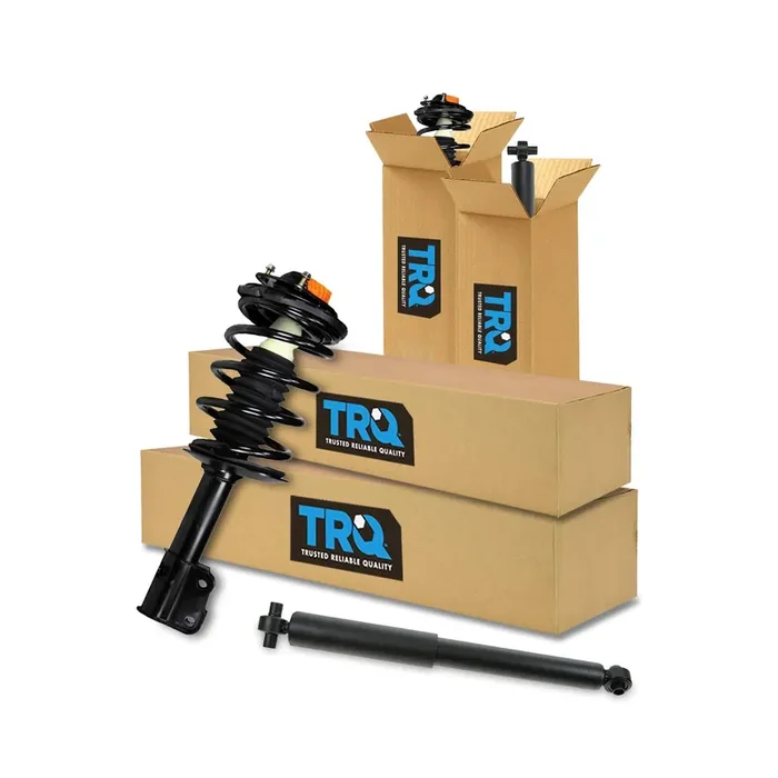 Trq Front And Rear Complete Strut Assembly & Shock Absorber Kit Complete Strut & Coil Spring Assembly Compatible With 2001-2010