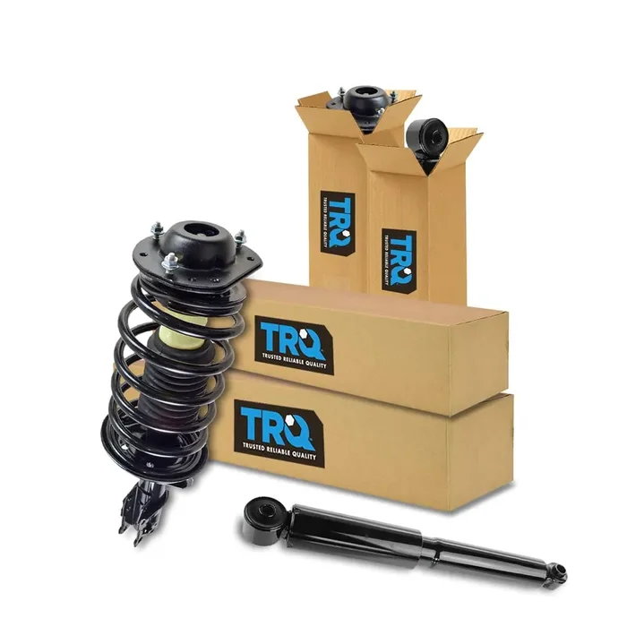 Trq Front And Rear Complete Strut Assembly & Shock Absorber Kit Complete Strut & Coil Spring Assembly Compatible With 2005-2010
