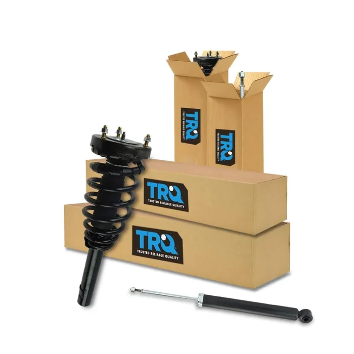 Trq Front And Rear Complete Strut Assembly & Shock Absorber Kit Complete Strut & Coil Spring Assembly Compatible With 2006-2011