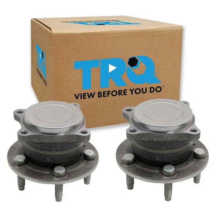 Trq Rear Wheel Hub Bearings Assembly Set Compatible With 2017-2018 Chevrolet Bolt Ev 2016-2019 Cruze Volt