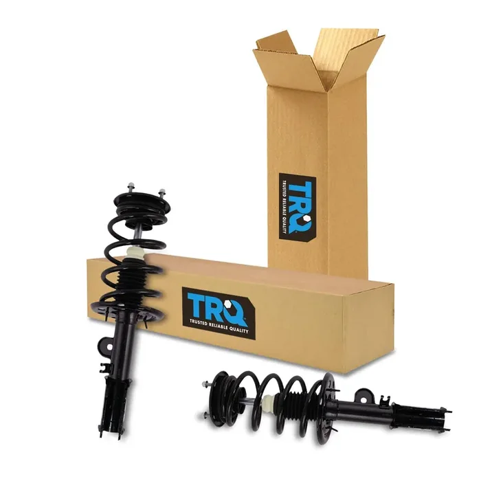 Trq Strut & Coil Spring Assembly Set Driver & Passenger Sides Compatible With 13-19 Ford Police Interceptor Sedan 14-18 Special