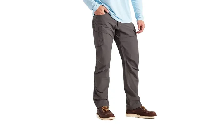 Truewerk Mens Work Pants – T2 Werkpant Technical Workwear, 42Wx30L Deep Grey
