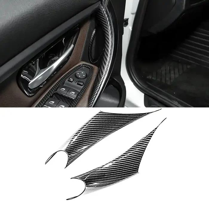 Ttcr-Ii Compatible With Bmw 3 Series F30 Door Handle Covers 4 Series, 2 Pcs Door Handle Wraps Fit Bmw 328I 330I 335I F30/F31 201