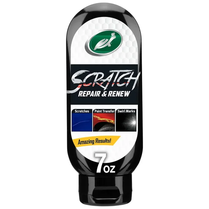 Turtle Wax 50935 Scratch Repair And Renew, Removes Fine Surface Scratches, Swirls, Paint Transfer, For Vehicles Including Cars,