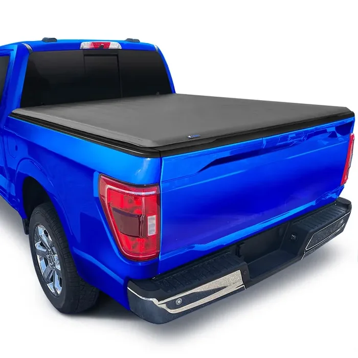 Tyger Auto T1 Soft Roll Up Truck Bed Tonneau Cover Compatible With 2009-2014 Ford F-150 Styleside 6.5‘ Bed (78‘) Tg-Bc1F9023, Black