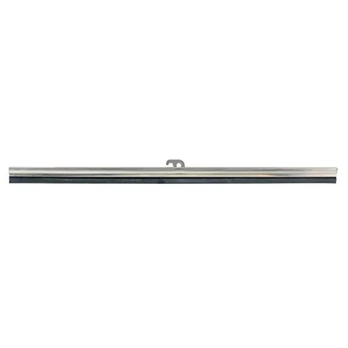 United Pacific A7027 10‘ Polished Stainless Steel Hook Style Wiper Blade W/Rubber Blade, Steel Frame, Hook Style Mount, Quality Rubber Blade – 1 Unit