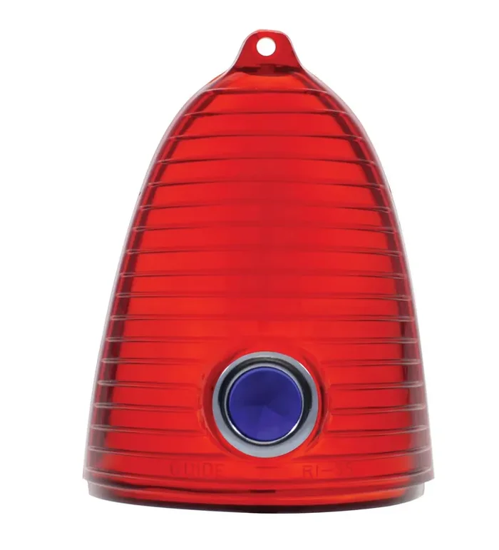 United Pacific C5503-1 1955 Incandescent Tail Light Lens With Blue Dot, 1 Pack